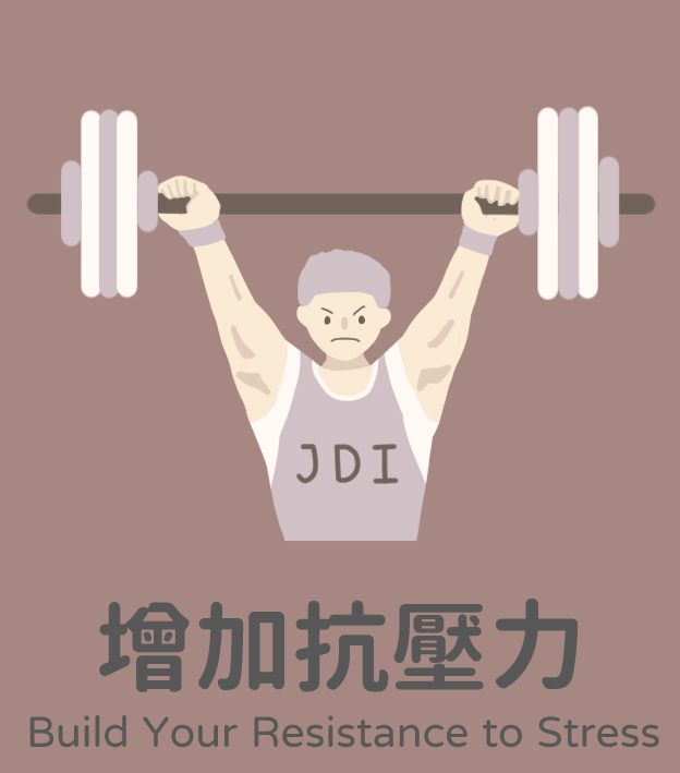 增加我的抗壓性